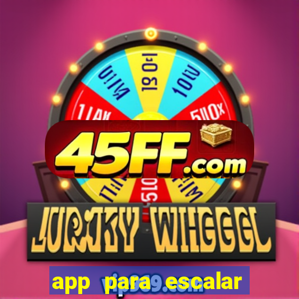 app para escalar time de futebol